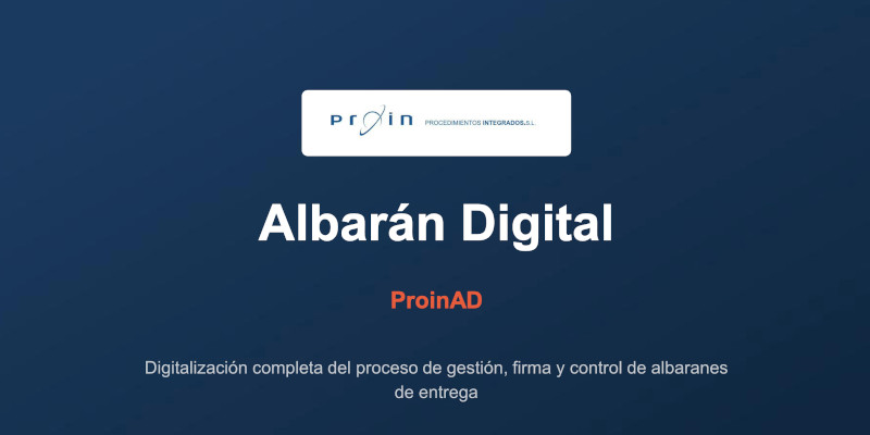 ProinAD, Albarán Digital de Proin
